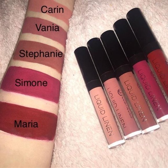 Limited Edition BH Cosmetics Royal Affair 4-Piece Liquid Linen Set w/Bag - Picture 5 of 10